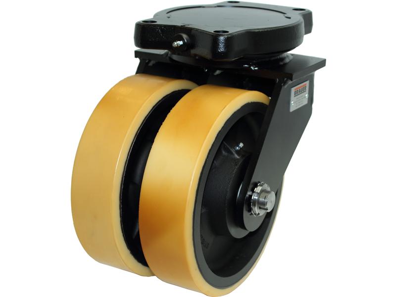 Swivel Castor Twin Wheel T Series (5000kg) Castors Wheels